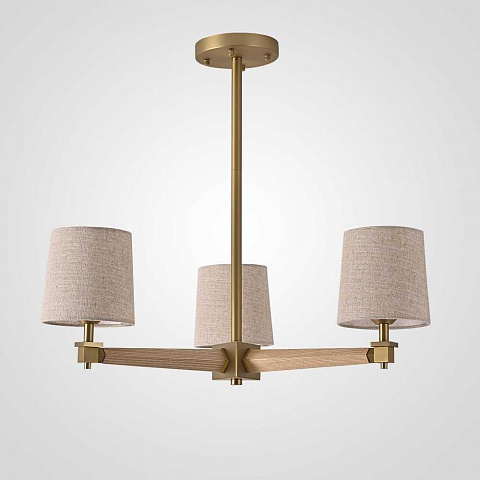 Подвесная люстра Imperium Loft Jorgenson D70 Beige/Light Wood 203577-26