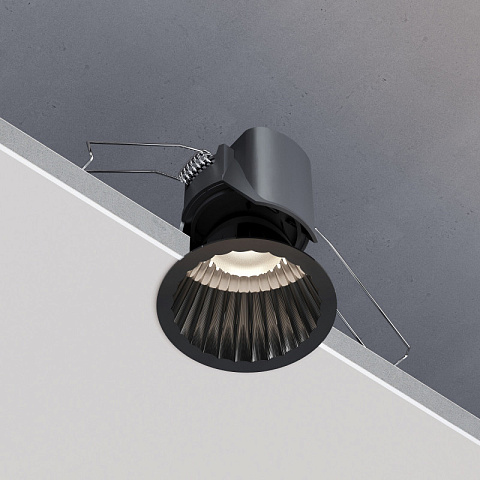 Встраиваемый светильник Elektrostandard 15274/LED 4000K черный жемчуг