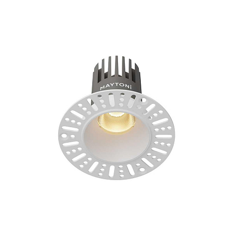Встраиваемый светильник Maytoni Technical DL124-10W-2.7K-TRS-W