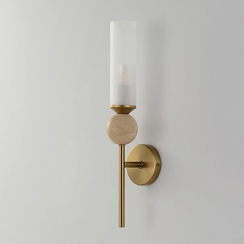Бра Crystal Lux SIMPLY AP1.1 BRASS
