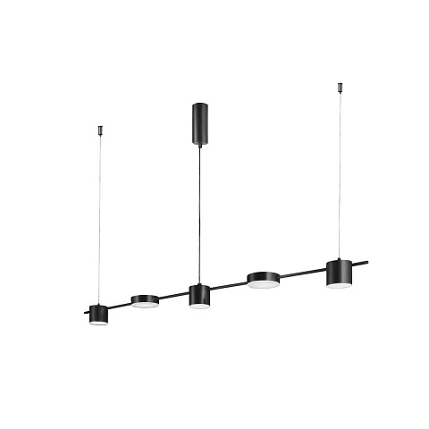 Подвесная люстра Crystal Lux TRISTAN SP5 L1200 BLACK