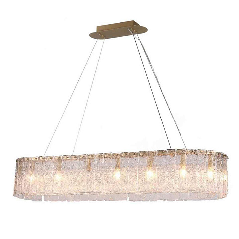Подвесная люстра Newport 10820/120 brass oval