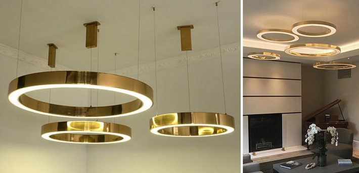 Подвесной светодиодный светильник Imperium Loft Light Ring Horizontal 177930-22