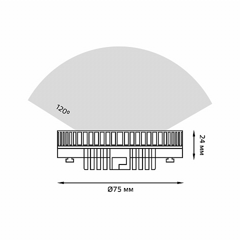 Светодиодная лампа Gauss 108008206