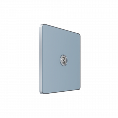 Systeme Electric Systeme Infinity Стальное небо Розетка телевизионная TV/FM 5-1000MГц