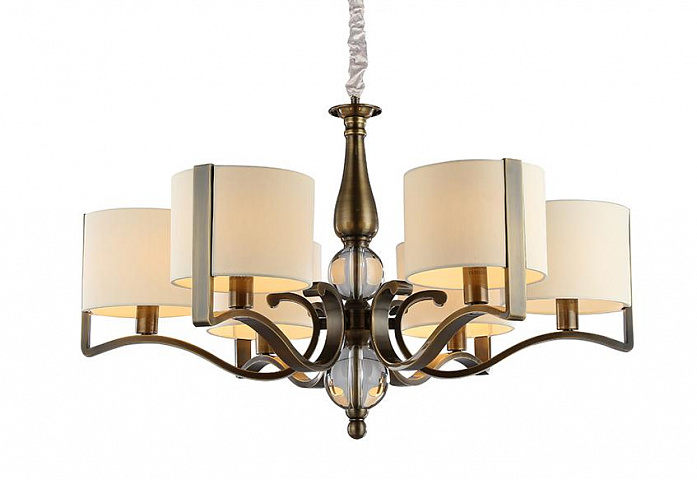 Люстра NEWPORT 31305+1/C black brass