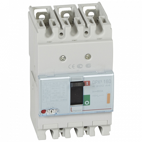 Legrand DPX3 160 Автоматический выключатель 3P 80А 25kA