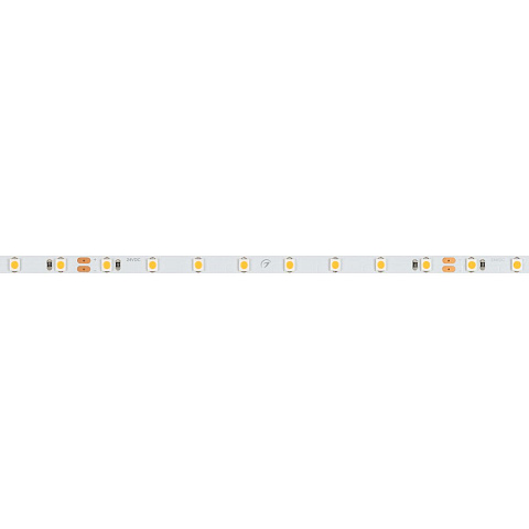 Светодиодная лента Arlight 5W/m 80LED/m 2835SMD теплый белый 5M RT-A80-5mm 24V Warm3500 037798
