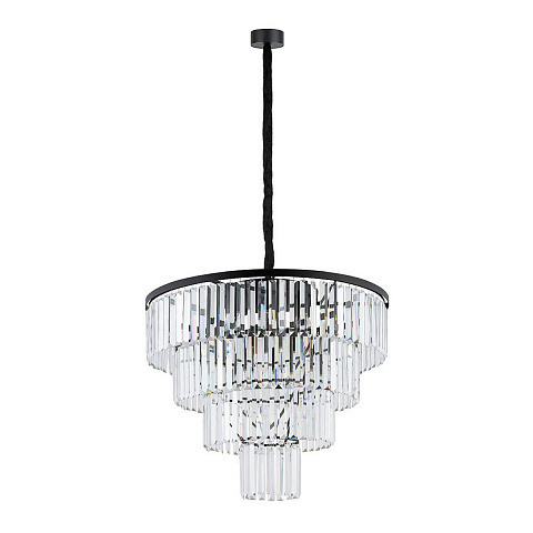 Подвесная люстра Nowodvorski Cristal L Black 7614