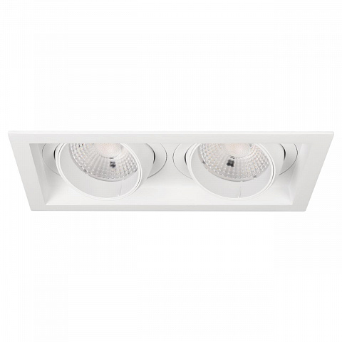 Светильник MS-VORTEX-BUILT-S250x140-2x30W Warm3000 (WH-WH, 50 deg, 230V) Arlight 042369