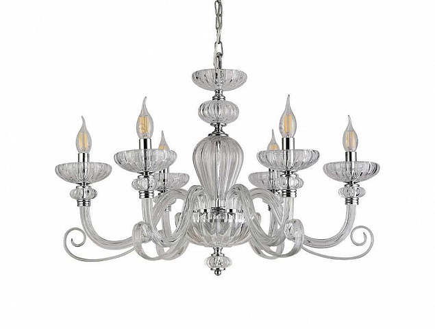 Подвесная люстра Newport 8626/C chrome clear