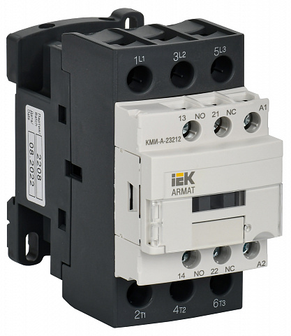 IEK ARMAT Контактор КМИ-А-23212 LC1D 32А 400В/АС3 1НО/1НЗ