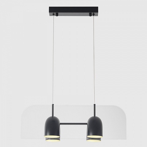 Подвесной светильник Crystal Lux ELEMENT SP24W LED BLACK