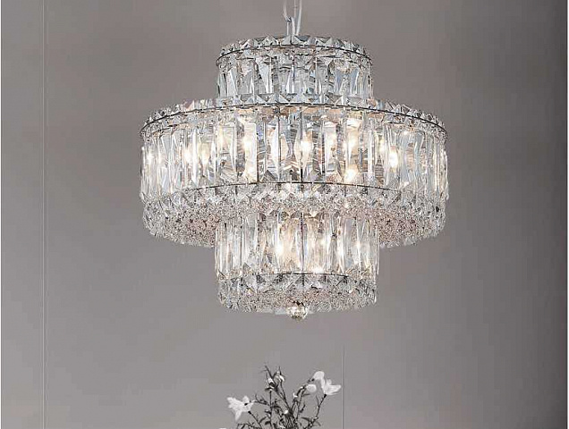 Подвесная люстра Newport 8458+3/C chrome