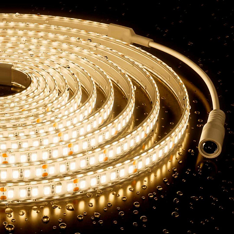 Светодиодная лента Apeyron 12W/m 180LED/m 2835SMD теплый белый 5M 00-447