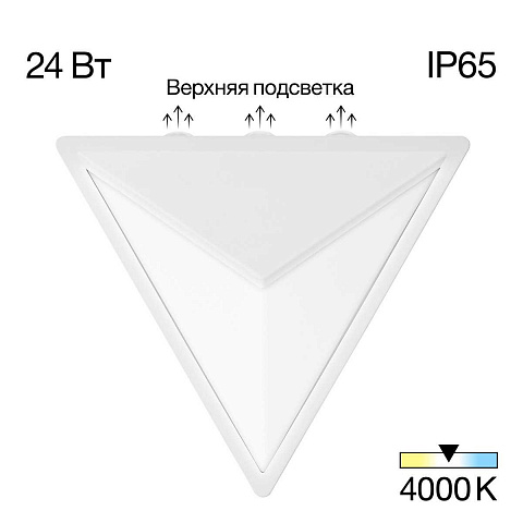 Уличный настенный светодиодный светильник Citilux Domus CLU0804WH