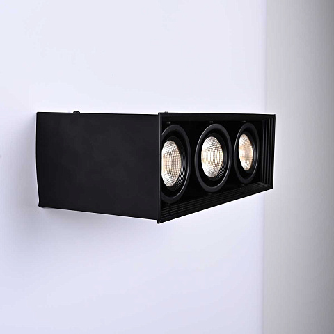 Встраиваемый светодиодный светильник Imperium Loft Lumo L3 Black 4000 321915-23
