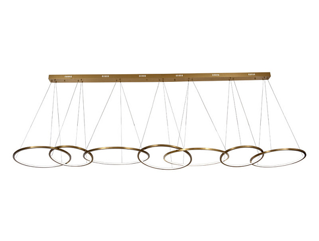 Подвесная люстра Newport 15207N/S brass