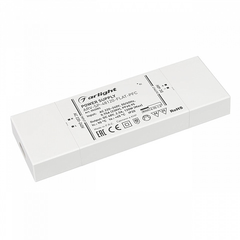 Блок питания Arlight ARV-SP-48120-FLAT-PFC (48V, 2.5A, 120W) 052083