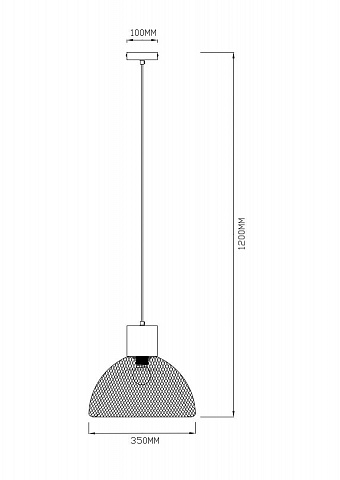 Подвесной светильник Arte Lamp Castello A7046SP-1BK