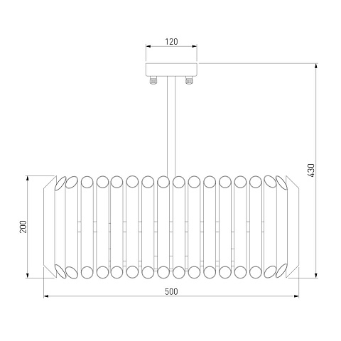 Потолочная люстра Bogates Castellie 362/5
