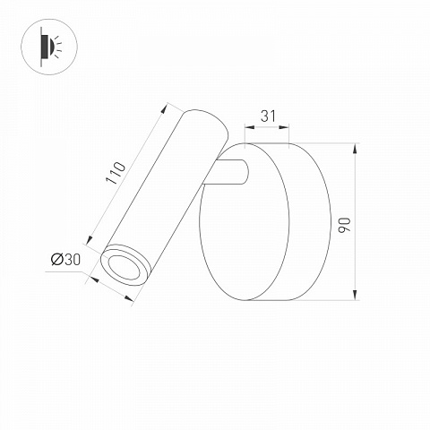 Бра Arlight 034060