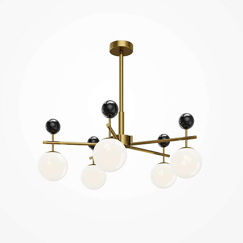 Люстра на штанге Maytoni MOD436PL-05BS
