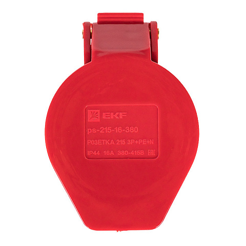 EKF PROxima Розетка переносная 215 3Р+РЕ+N 16А 380В IP44