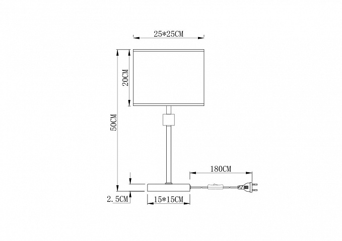 Настольная лампа Arte Lamp North A5896LT-1CC