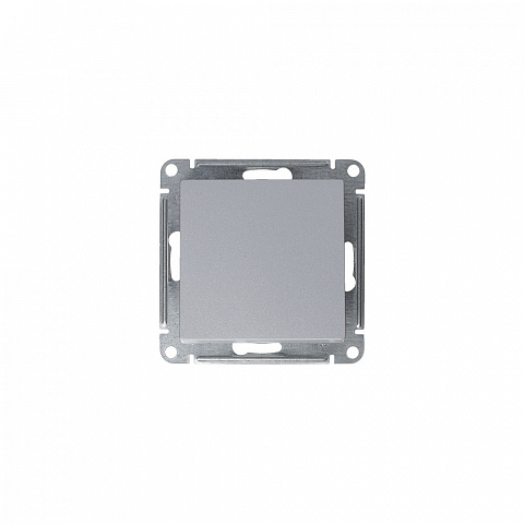 Systeme Electric AtlasDesign Алюминий Переключатель 1-клавишный, сх.6, 10АХ, механизм