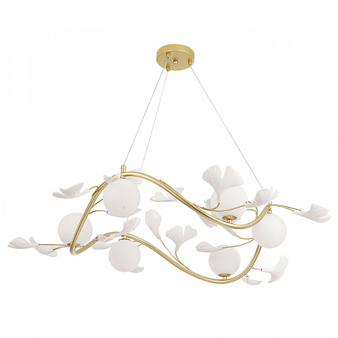 Подвесная люстра Crystal Lux COLIBRI SP6 GOLD