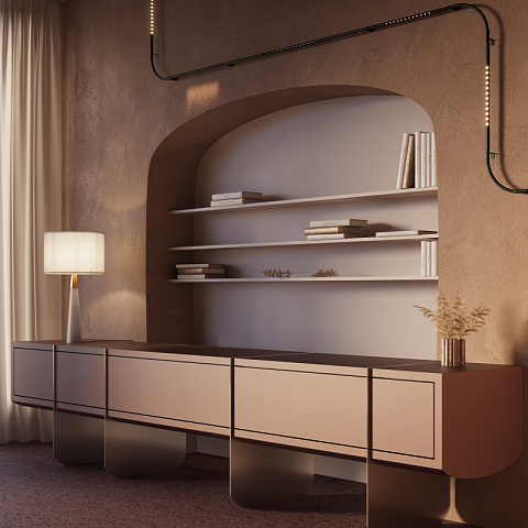 Светильник на шине Maytoni C101CL-L1000-24W3-6K-B