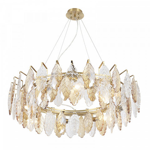 Подвесная люстра Crystal Lux TREVI SP8 BRASS