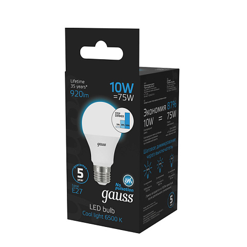 Светодиодная лампа Gauss 102502310-S
