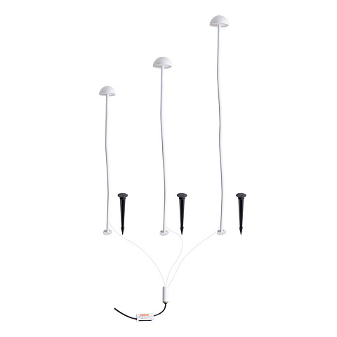 Грунтовый светильник ARTE Lamp A1081PA-3WH
