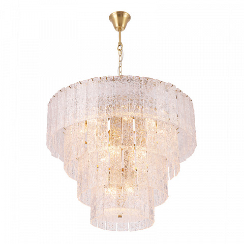 Подвесная люстра Crystal Lux RICARDO SP14 BRASS