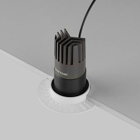Встраиваемый светильник Maytoni DL120-10W-3K-TRS-B