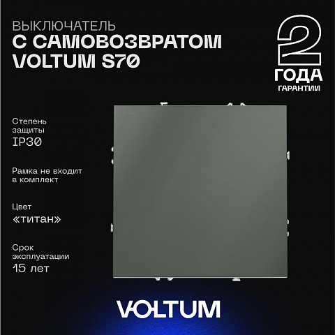 Выключатель VOLTUM VLS010606