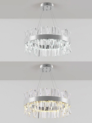 Подвесной светодиодный светильник Natali Kovaltseva Smart Нимбы Innovation Style 83048