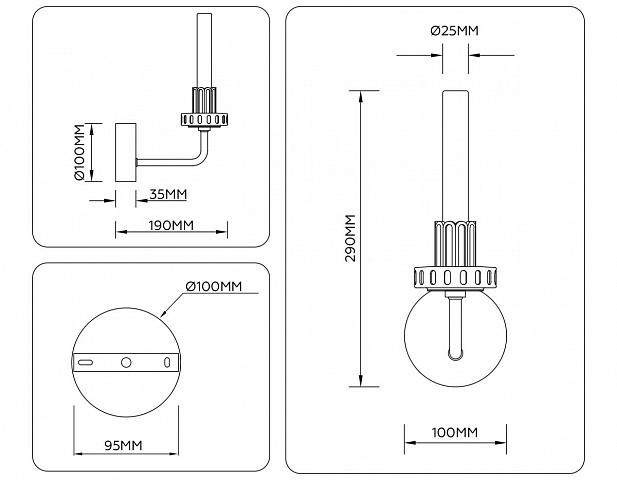 Бра Ambrella Light LH53128