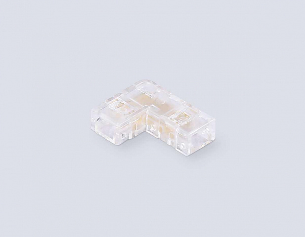 Соединитель угловой AMBRELLA LIGHT ILLUMINATION COB 12/24V для лент 5mm (2 конт.) (10шт. в комплекте) GS6841