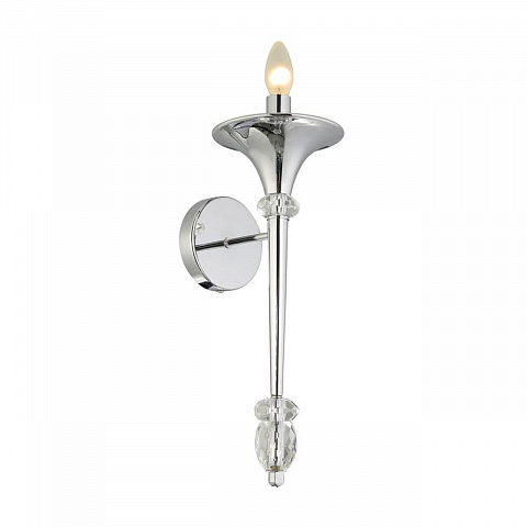 Бра Crystal Lux Miracle AP1 Chrome