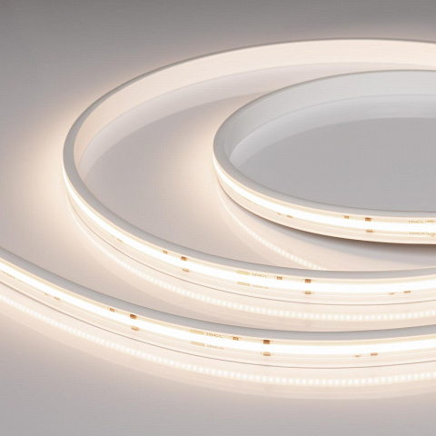 Светодиодная лента герметичная Arlight ARL-PV-X720-15mm 230V Day4000 (14 W/m, IP65, 30m) 054673