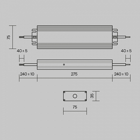 Драйвер Maytoni PSL008-250W-48V-IP67