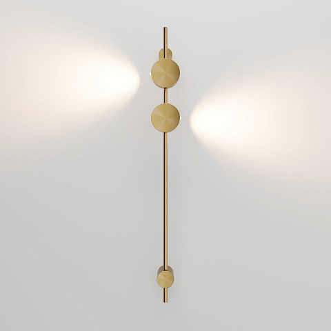 Бра Elektrostandard 40154/LED латунь 3000K