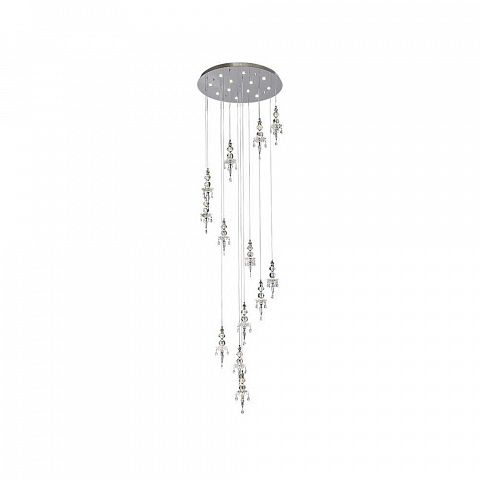 Каскадная люстра Newport 8360/800 chrome