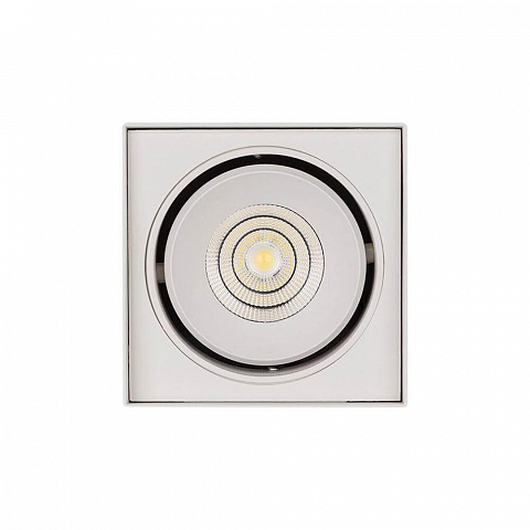 Потолочный светодиодный светильник Arlight SP-Cubus-S100x100WH-11W Warm White 40deg 020386