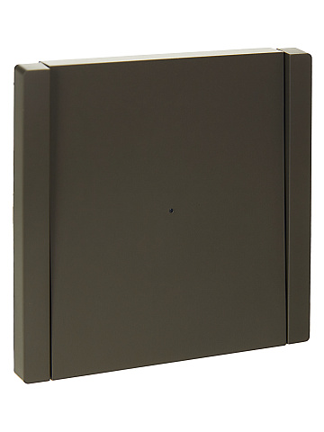 IEK FORTE&PIANO Серый Выключатель 1-кл проходной с индикатором 10А FP304