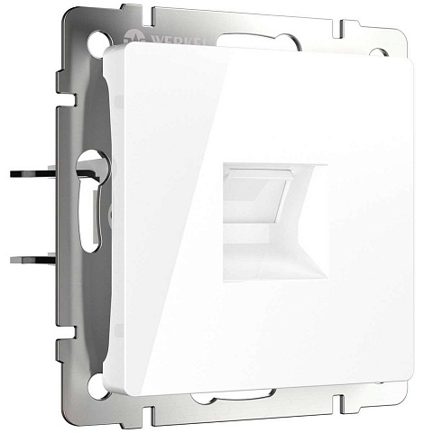 Розетка Ethernet RJ-45 cat. 6A экранированная (белый) W5120101/ a069683