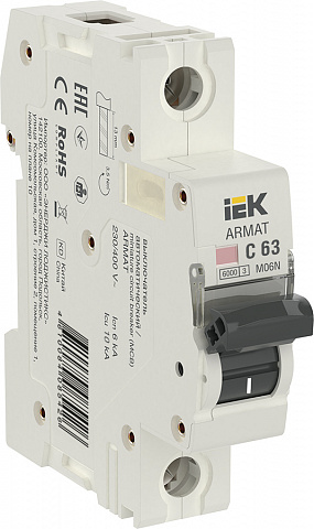 IEK ARMAT Автоматический выключатель M06N 1P C 63А